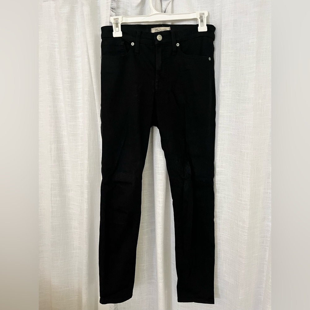 Madewell Women's High Rise Black Jeans
